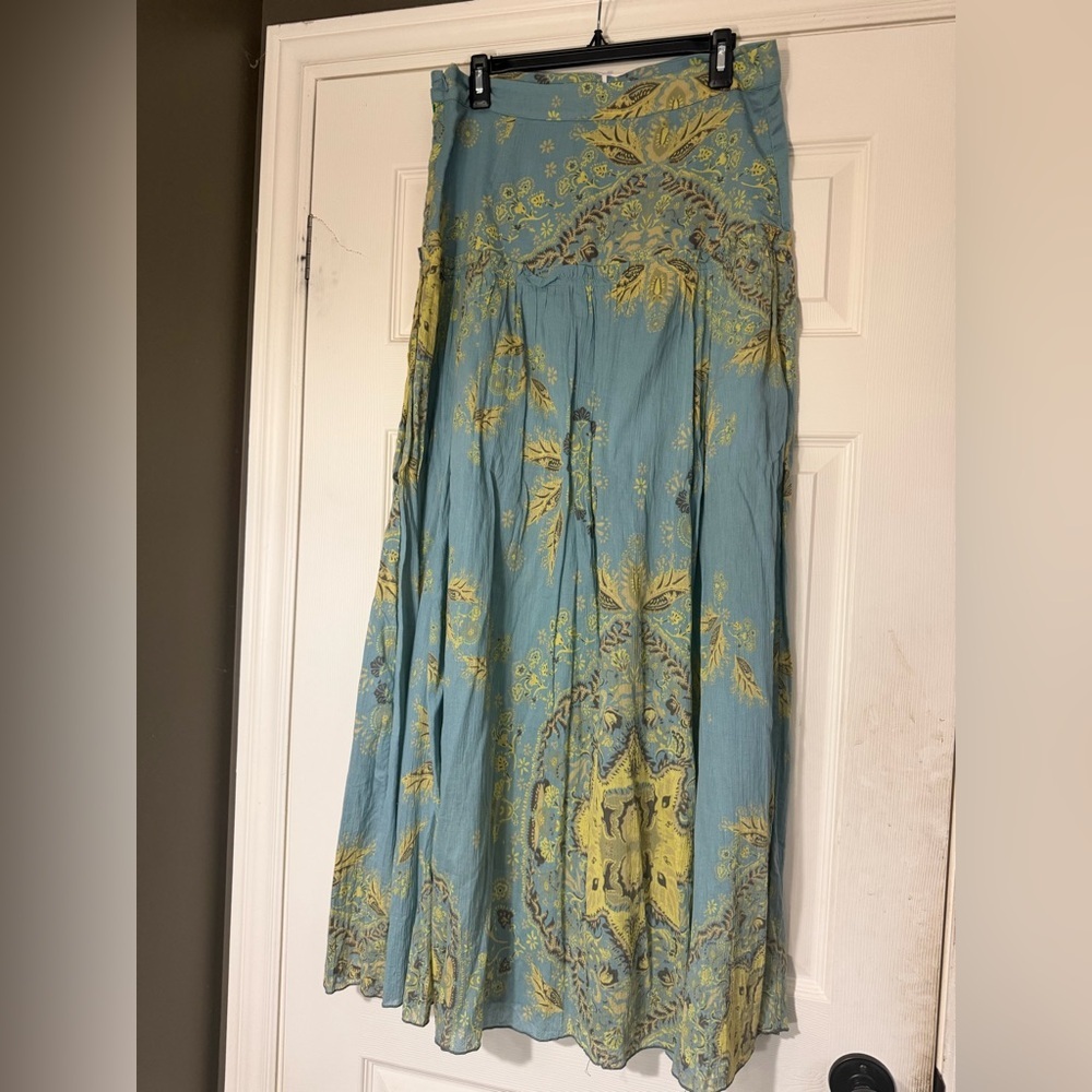 FREE PEOPLE - Farrah Drop Waist Skirt - Picture 3 of 4